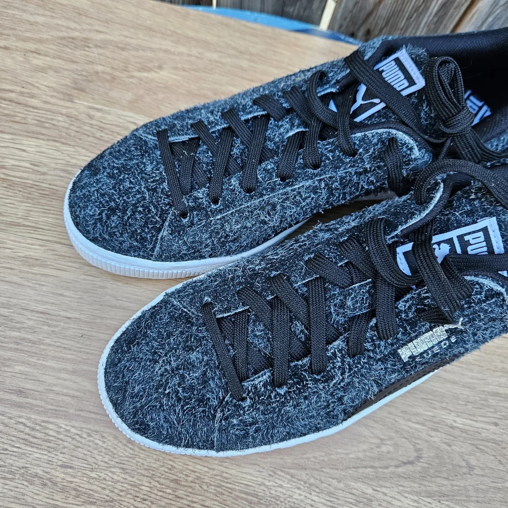 Puma Textured Black Sneakers Womens Size 9 - Picture 5 of 16